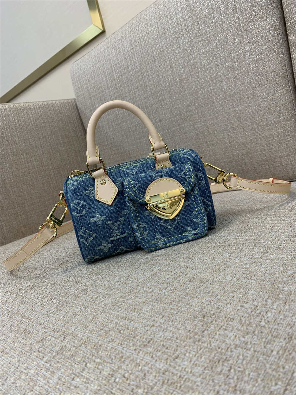 Louis Vuitton Nano Speedy  M82950   size：16×7.5×10cm   2025 new 